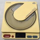 Cbm-777 Citizen Compact Disc Player With Adapter Powers Up Japan