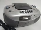 Cd-312s Casio Cd Radio Cassette Recorder Gray Silver