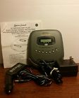 Cd-88 Lenoxx Sound Portable Cd Player Discman W Av Plug Dc Manual Tested