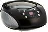 Cd6918 Craig Portable Cd Boombox With Radio Black 731398469185