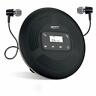 Cd903tf Portable Cd Player For Car Speakers With Fm Transmitter Bluetooth