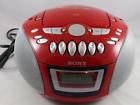 Cfd-e75 Sony Red Cd Radio