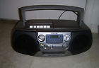 Cfd-v17 B Sony Oombox Cd Cassette Recorder Radio Mega Bass