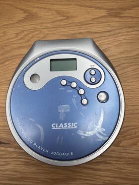 Classic Cj631 Portable Cd Player Test Works 2003 Model Joggable
