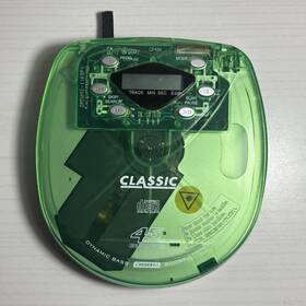 Classic Cl411green Portable Cd Player Model 2001