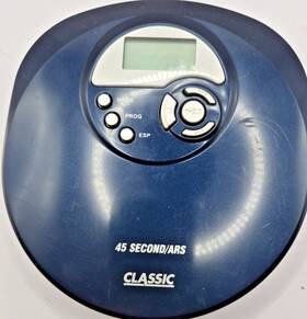 Classic Cl416 Portable Personal Cd Player Requires 2 Aa Batteries And Headphones