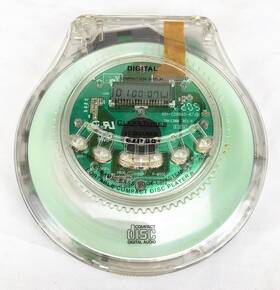 Ct-14 Cleartunes Clear Prison Portable Cd Player Discman