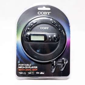 Coby 643620020340 Portable Cd Player With Skip Protection- Lightweight And Shockproof