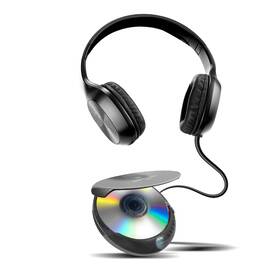 Coby 810071492587 Cd Player Portable With Headphones 60-sec Anti-skip Discman C