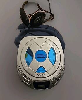 Coby Cx-cd105b Cd Player Tested Works With Case Logic