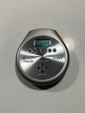 Mp-cd551 Coby Portable Cd/mp3 Player Model No. Walkman Cd 2004