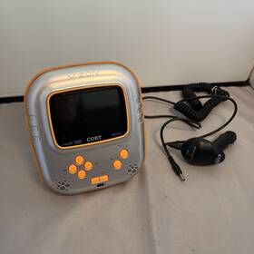 Tf-dvd550 Coby Vzon Portable Dvd/cd/ Mp3 Player For Parts Inch No Charger
