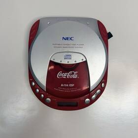 Coca-cola Ze-2001 Nec Coca-cola Portable Cd Player A-ros Esp Rare