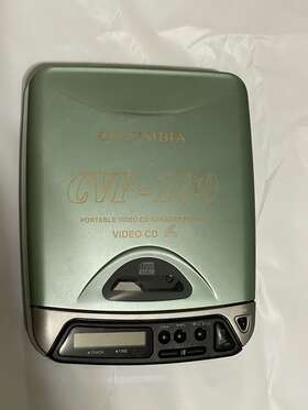 Cvp-100 Columbia Rare Vintage Portable Video Cd Karaoke Player Made In Japan Vtg