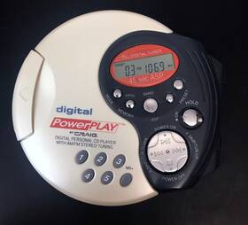 Craig Cd2849 Powerplay Digital Personal Portable Cd Player With Am/fm Model