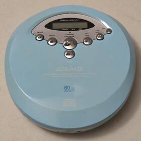 Cd2865e Craig Vtg Portable Cd Player Model Personal Tested /works Read