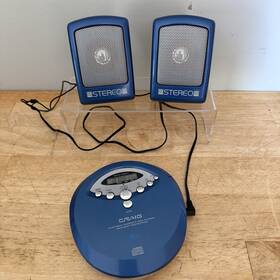Craig Cd2966b Portable Cd Player With Speakers