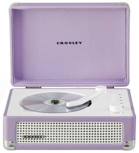Cr3505a-ln Crosley Cruiser Retro Portable Cd Player With Stereo Bluetooth Speakers An