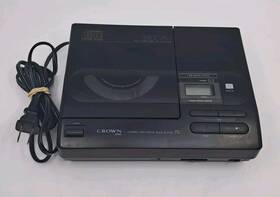 Cd-70 Crown Japan 1988 Portable Cd Am Fm Radio Player - Not Reading Parts/repair