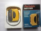 Cs-101 Portable Cassette Player Model Radio Made In Usa Vintage