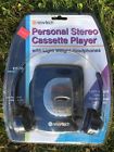 Cs-30 Newtech Personal Stereo Cassette Player With Headphones Brand New Sealed