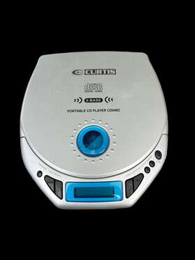 Cd048c Curtis Vintage Portable Cd Player X-bass Free Shipping