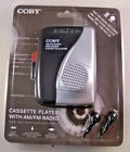 Cvr-28-blk Coby Cassette Player With 812180023300
