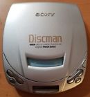 D-190 Sony Discman Personal Cd Player Tested Vintage Avls Mega Bass