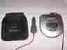 D-465 Sony Discman W Esp Mega Bass 1bit Dac Includes Case Car Cassette Adapter