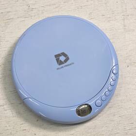 Deluxe Dp-pcd-001-be Products Blue Portable Cd Player Esp Anti Skip Tested Works