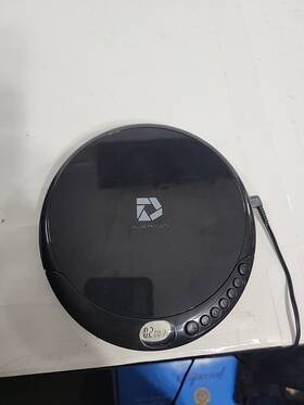 Dp-pcd-001-bk Deluxe Products Portable Cd Player 60 Second Anti Skip Aux Works