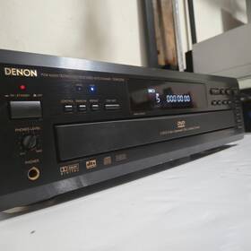 Dvm-3700 Denon 5 Disc Dvd Cd Player Changer Tested Working - No Remote