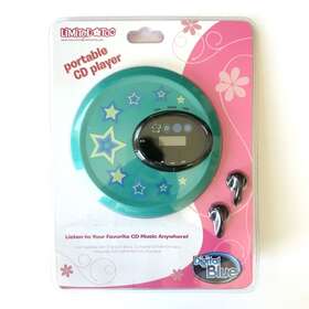 Digital Blue 851244006743 Nos Limited Too Portable Cd Player Stars Teal - 2008 Y2k
