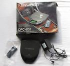 Dpc-52 Kenwood Vintage Portable Car Kit Cd Player Handheld Personal Remote