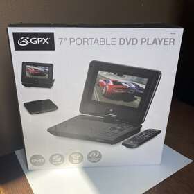 Pd701b Dpi Inc 047323701207 Gpx 7 Inch Portable Dvd Player Black Brand New In Box