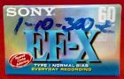C-60efxc Ef-x 60 Sony Genuine New Audio Cassette Type Normal Bias 027242454118