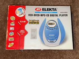 Evcd-87mkiii Elekta Vcd - Dvcd Mp3 Cd Digital Player Evcd 87mkiii