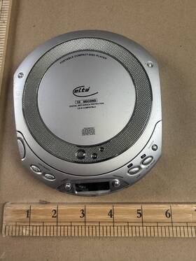 Elta 5729bl Silver Portable Cd Player 10 Second Anti-shock Cd-r Headphone Jack