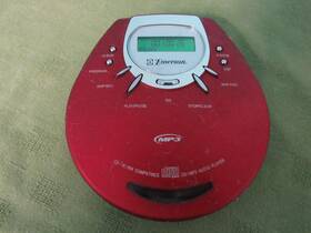 Hd7928 Emerson 7928 Cd Mp3 Player Disc-man Model Red