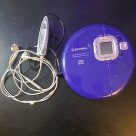 Emerson Hd91168bl Portable Cd Player Blue Cd-r/rw 60s Anti-shock