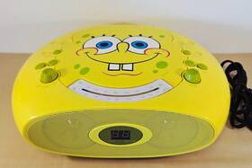 Emerson Sb225 Vintage Spongebob Squarepants Portable Cd Player -radio Model