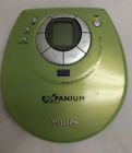 Exp212-17 Philips Expanium Green Cd Player Walkman Free Shipping