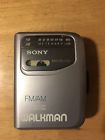Wm-fx101 Fm-141 Sony Vintage Walkman Personal Cassette Player Radio