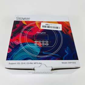 Dvp-502 Geoyeao Portable Cd Player 5v 1.5a
