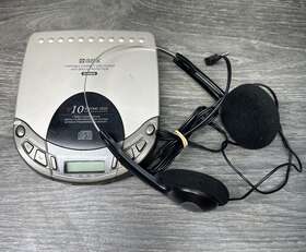C3915-e1 Gpx Portable Cd Player Anti Shock Protection With Headphones