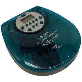 Gpx-45esp Gpx Portable Cd Player Am/fm Radio Teal 45s Esp Anti-shock Parts Only