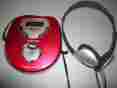 Hd2700rd Emerson Cd Crusier Red Player W Headphones