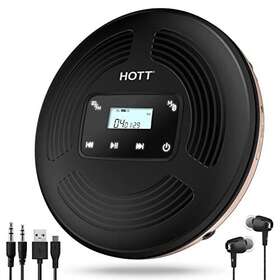 903tf Hott Portable Cd Player With Bluetooth And Fm Transmitter