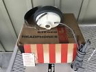 Hs-1 Jensen Stereo Headphones With Box Instructions Made In