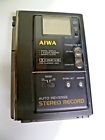 Hs-j202 Aiwa Vintage Cassette Recorder Untested As Is No Battery Pack